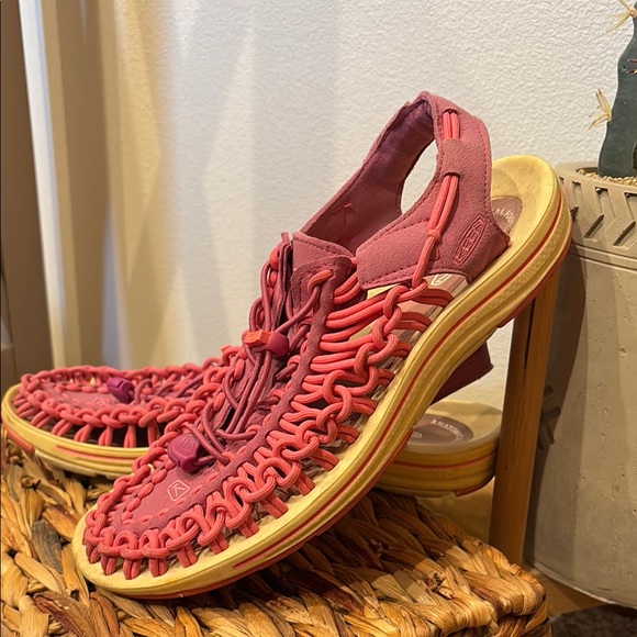 Keen Pink Woven Cord Sandals size 8.5 - Picture 4 of 8